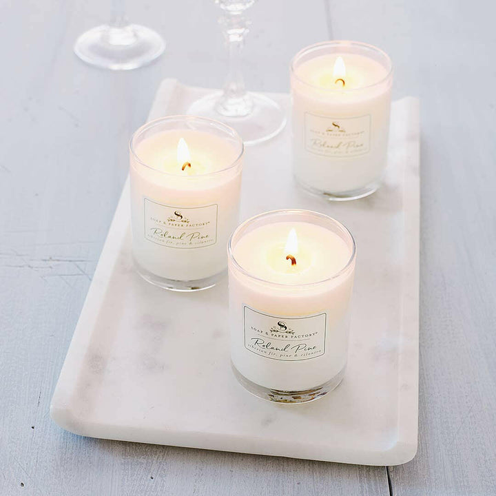 Roland Pine Soy Candle Votive Gift Set | Artisans.