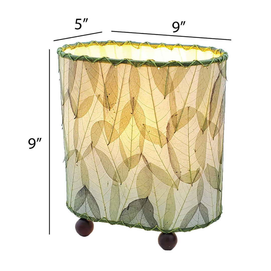 Mini Guyabano Table Lamp — Made with Cocoa Leaves | Artisans.