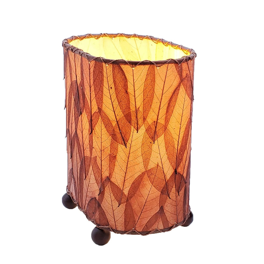 Mini Guyabano Table Lamp — Made with Cocoa Leaves | Artisans.