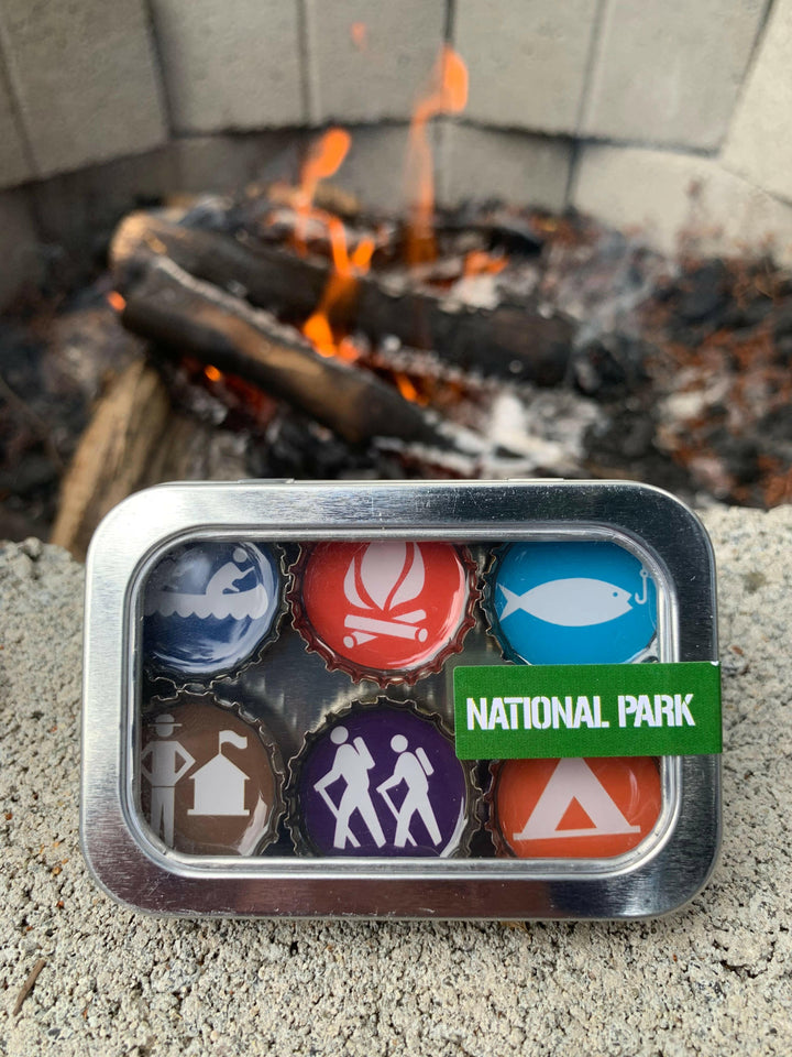 Bottlecap Magnet 6-packs in Themed Collections | Artisans.