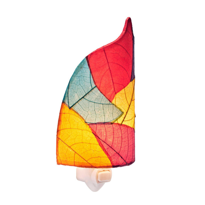 Leaf Night Light Collection — Made with Cocoa Leaf Shade | Artisans.