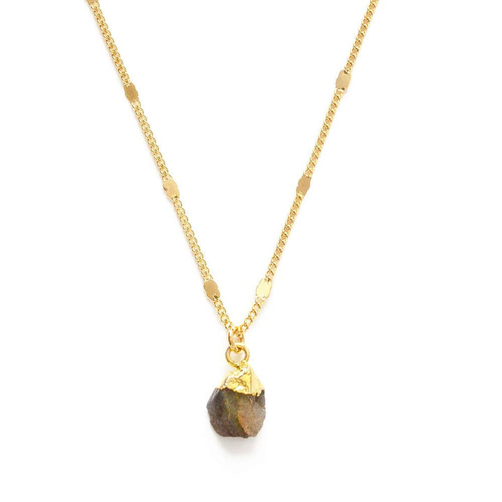 Raw Cut Gemstone Necklaces | Artisans.