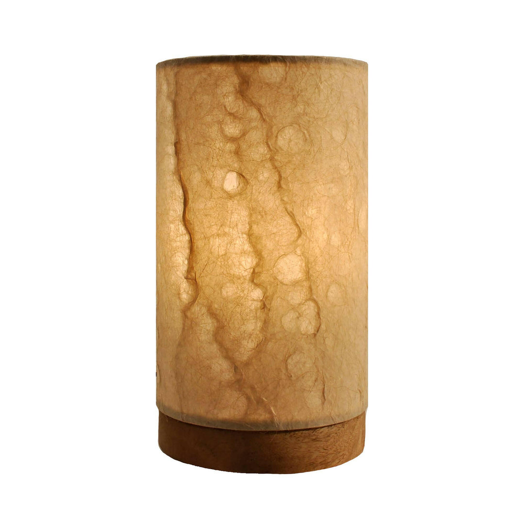 Mini Paper Cylinder Table Lamp | Artisans.
