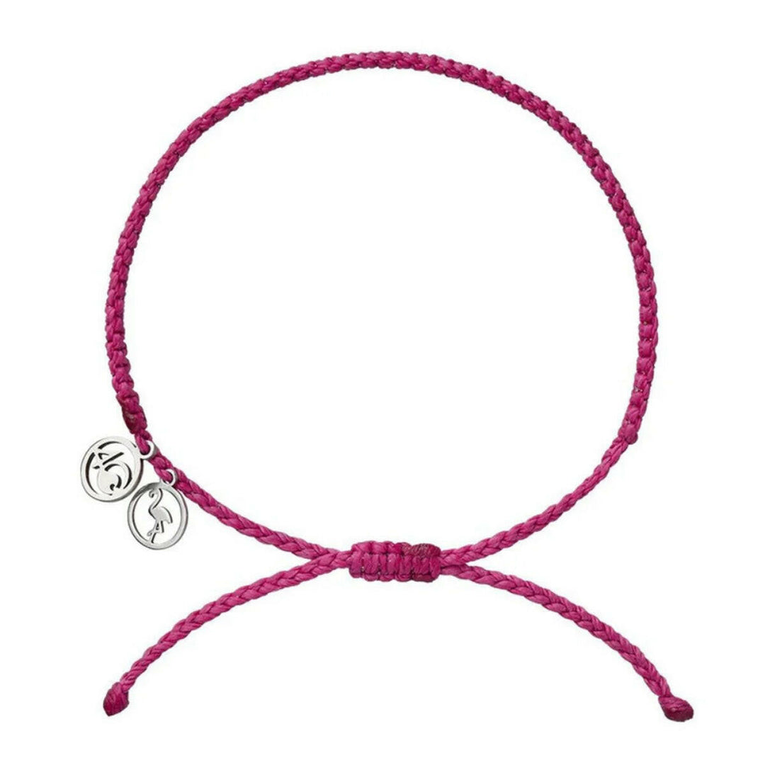 4ocean Flamingo Braided Bracelet | Artisans.