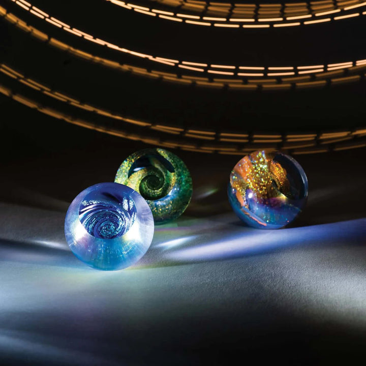 Galaxy Glass Paperweights