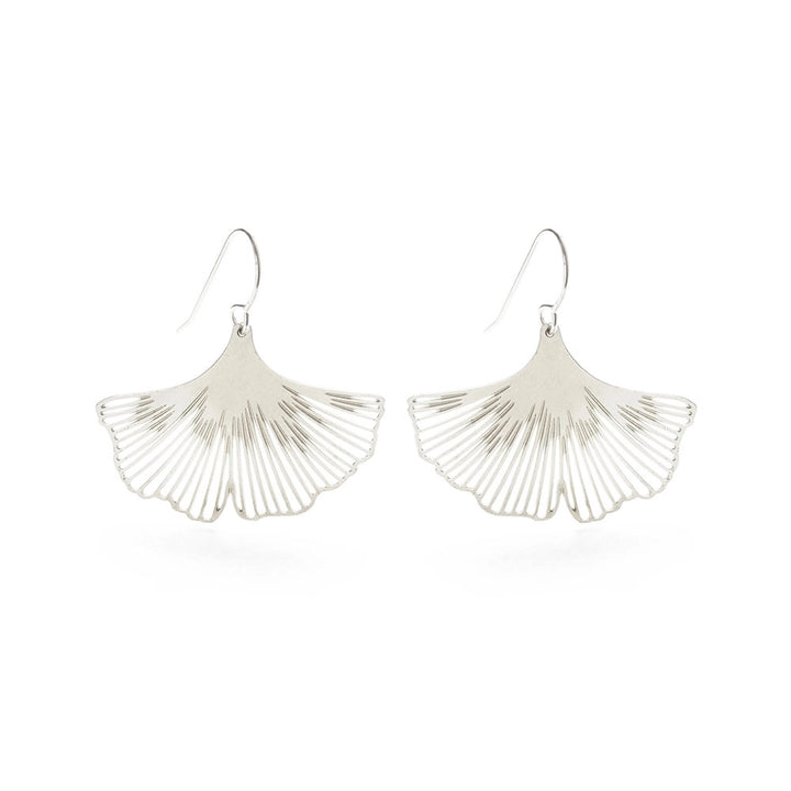 Ginkgo Leaf Earrings | Artisans.
