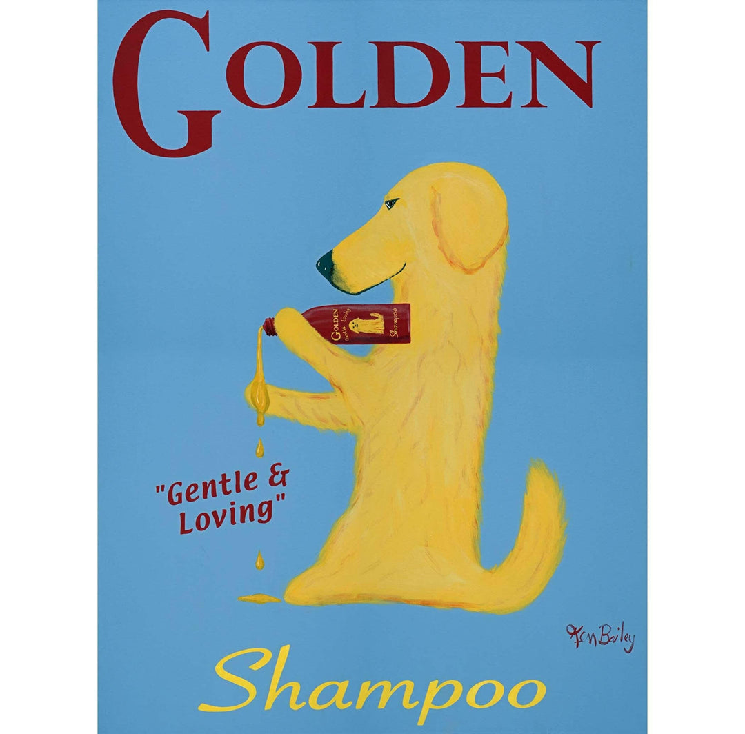 Golden Shampoo Limited Edition Print | Artisans.