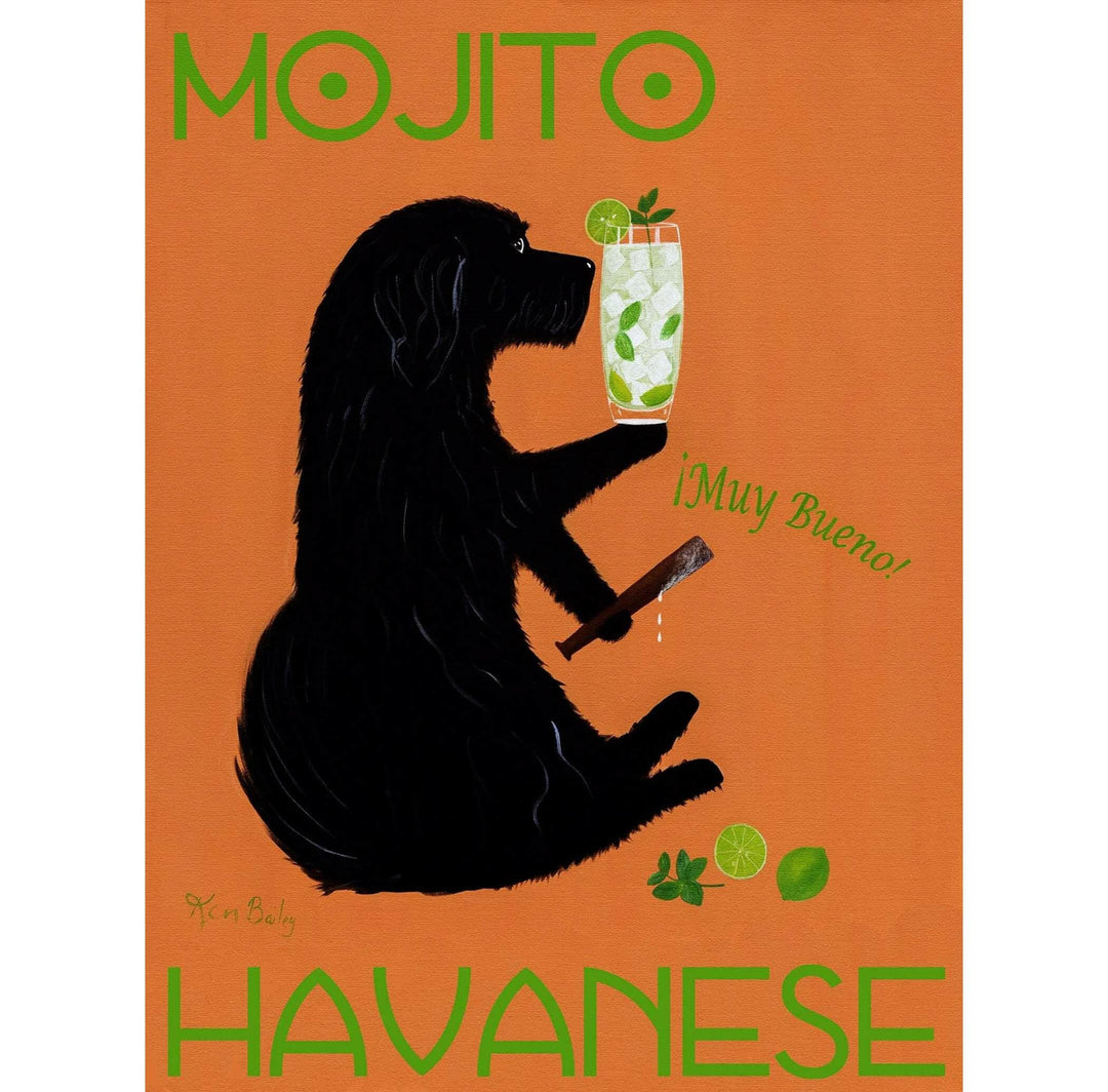 Havanese Mojito Limited Edition Print | Artisans.