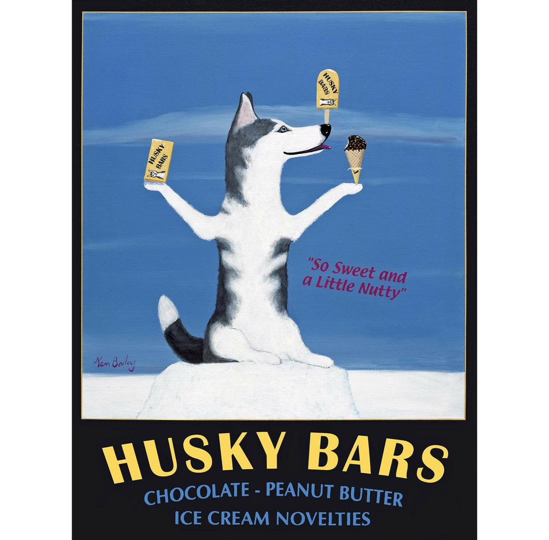 Husky Bars Limited Edition Print | Artisans.