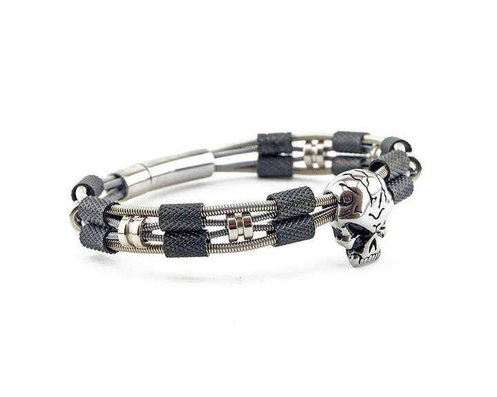 Joseph Recycled Bass Guitar String Bracelet | Artisans.
