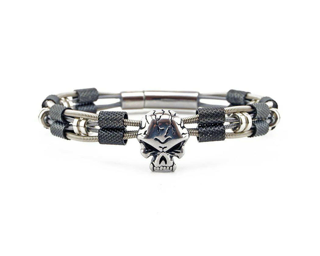 Joseph Recycled Bass Guitar String Bracelet | Artisans.