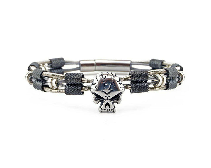 Joseph Recycled Bass Guitar String Bracelet | Artisans.