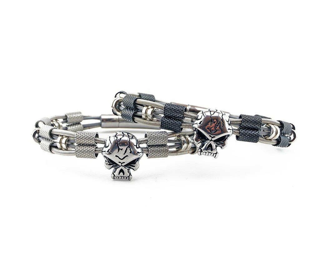 Joseph Recycled Bass Guitar String Bracelet | Artisans.
