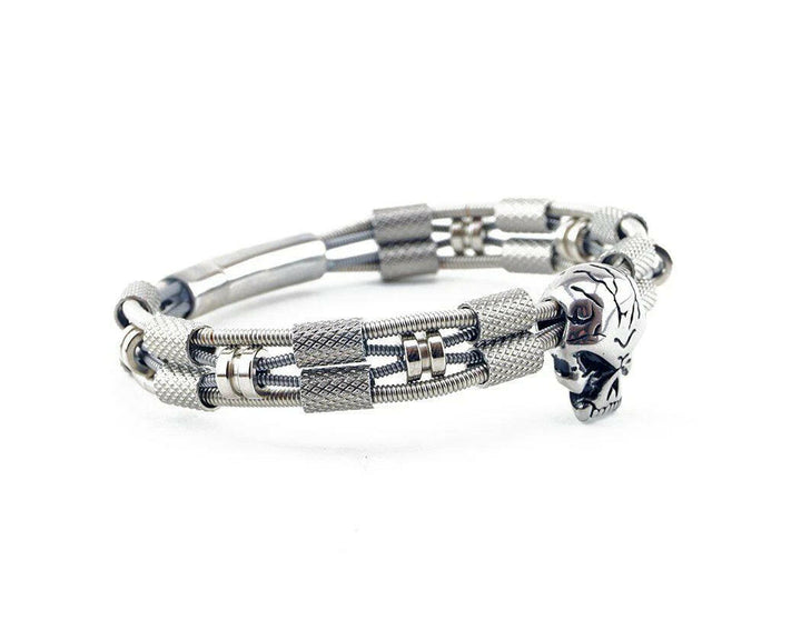 Joseph Recycled Bass Guitar String Bracelet | Artisans.