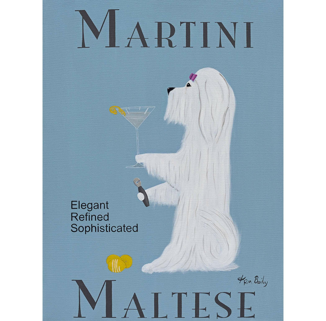 Maltese Martini Limited Edition Print | Artisans.