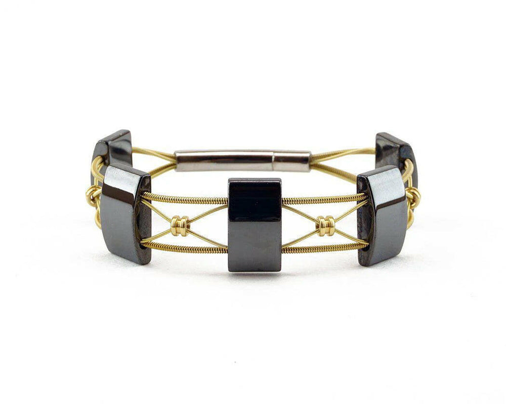 Mer Sal Guitar String Bracelet | Artisans.