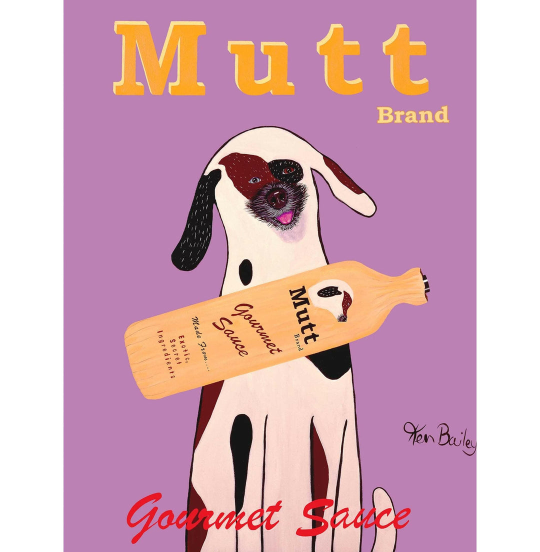 Mutt Brand Gourmet Sauce Limited Edition Print | Artisans.