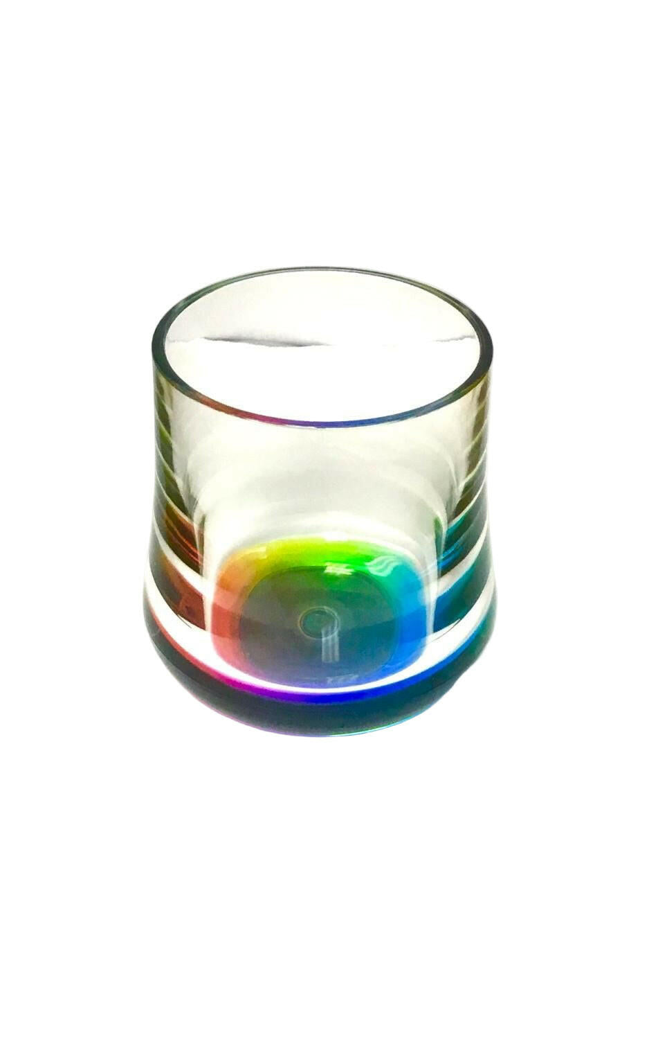 Reflections 8 oz. Rainbow Acrylic Short Tumbler | Artisans.