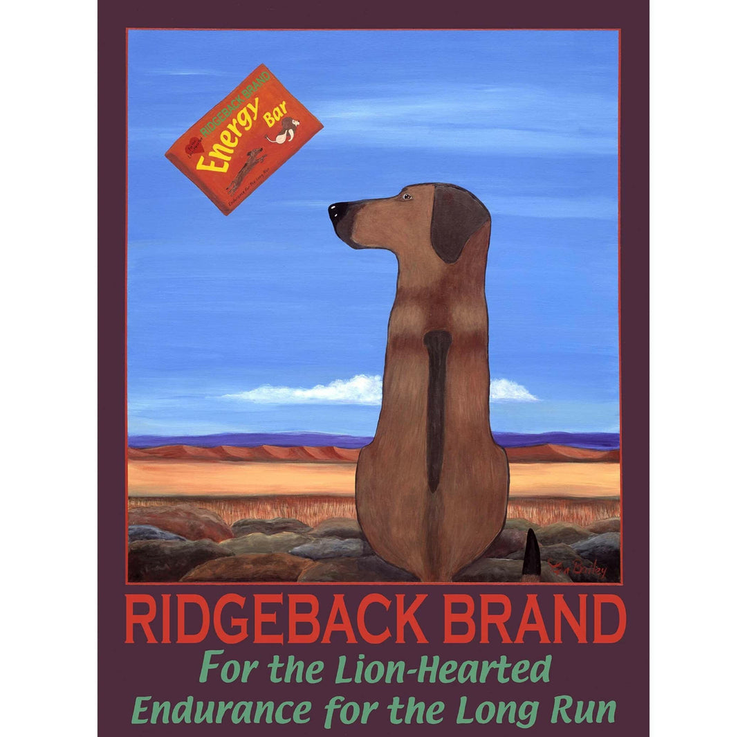 Ridgeback Energy Bar Limited Edition Print | Artisans.