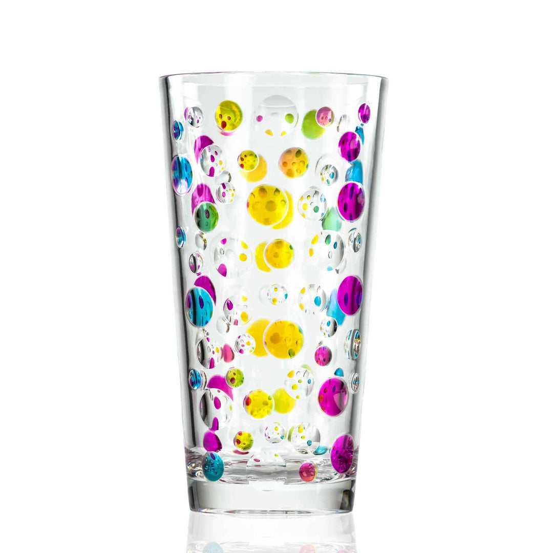 Satin Pearl 20 oz. Rainbow Acrylic Tall Tumbler | Artisans.