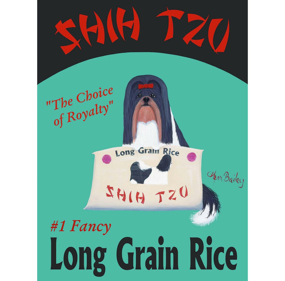 Shih Tzu Long Grain Rice Limited Edition Print | Artisans.