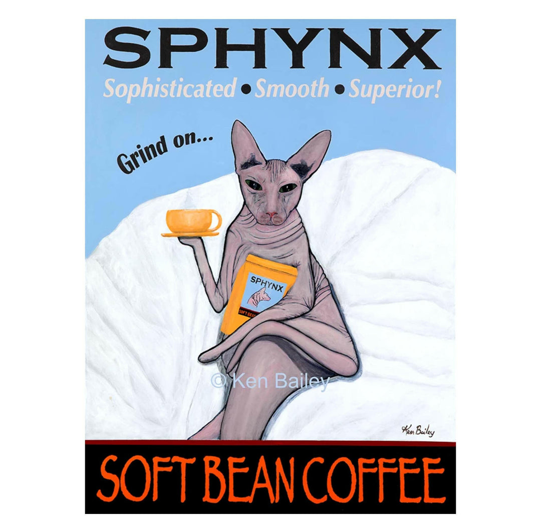 Sphinx Soft Bean Coffee Limited Edition Print | Artisans.