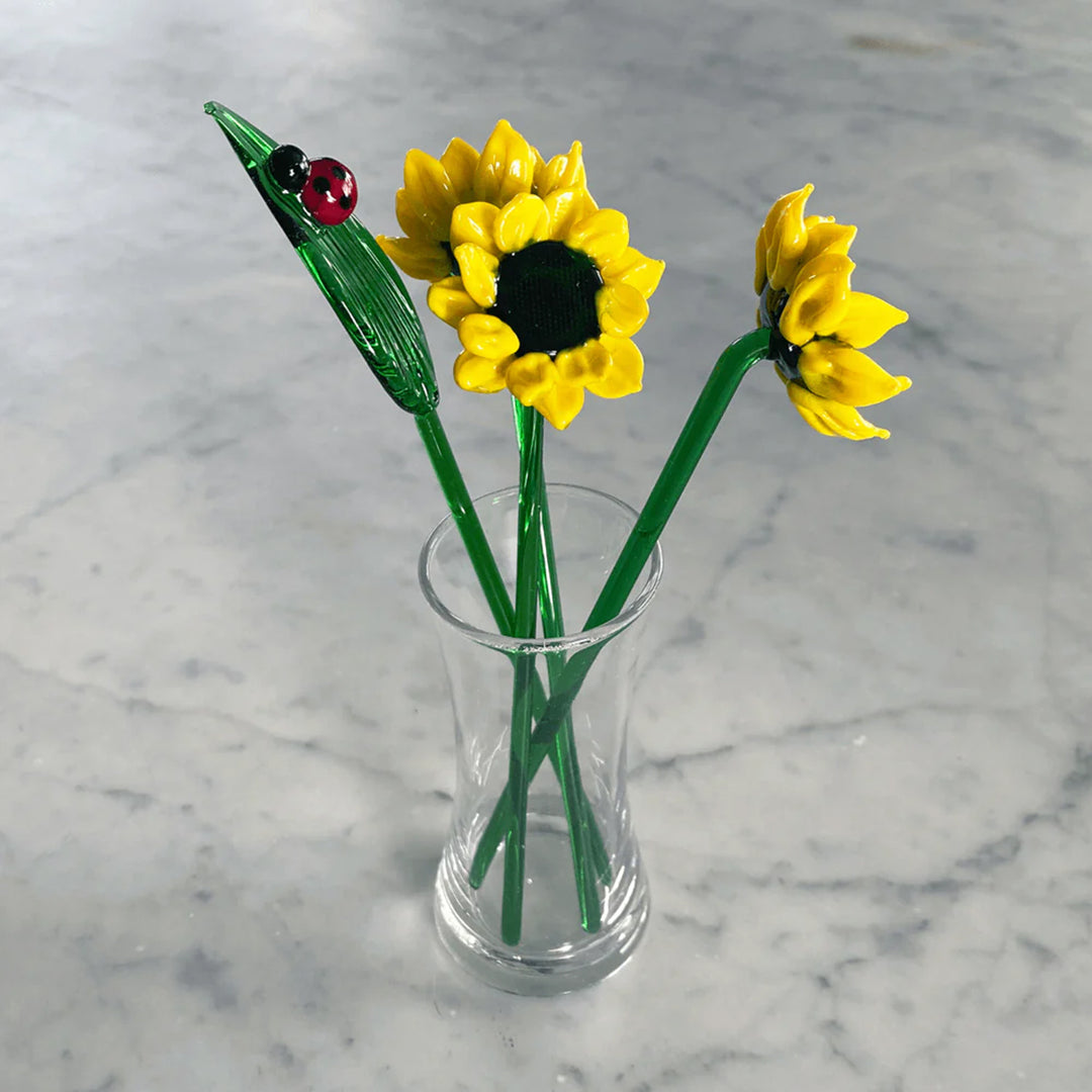 Glass Flower Bouquet