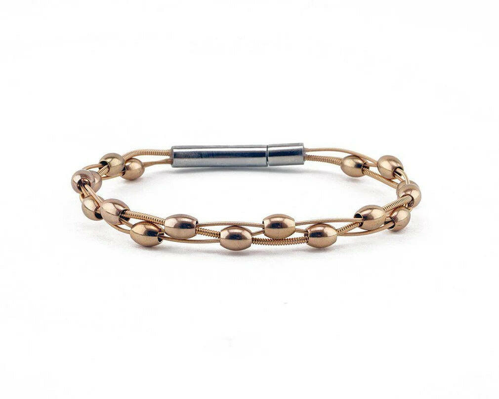 Susie Recycled Guitar String Bracelet | Artisans.
