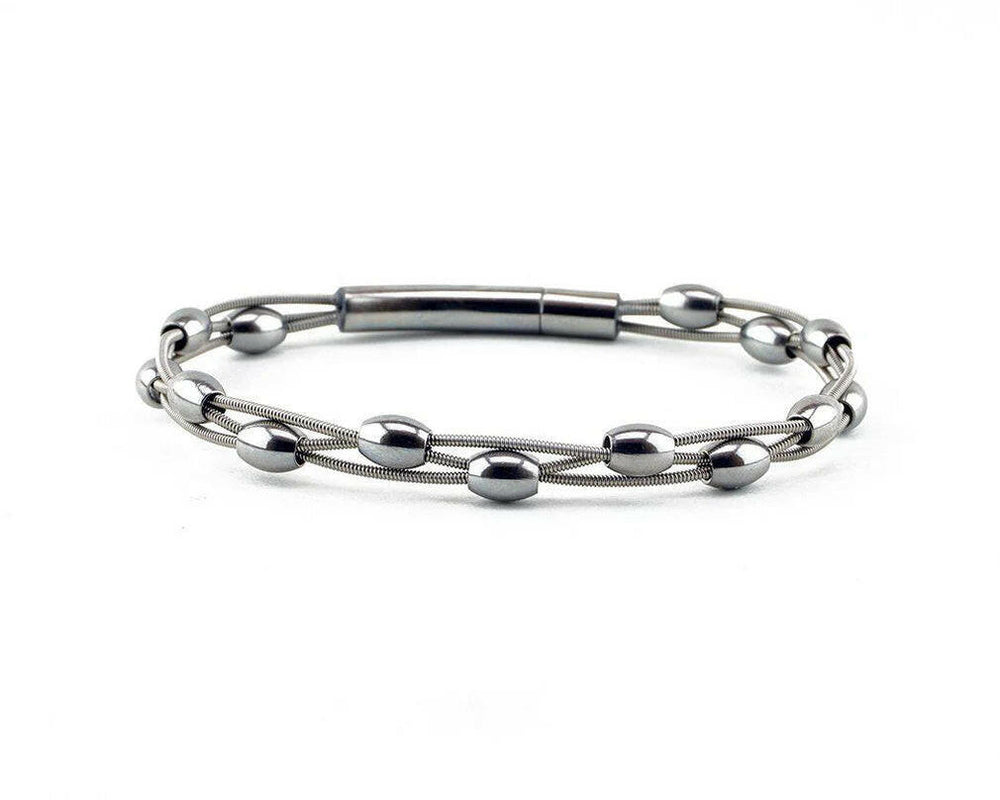 Susie Recycled Guitar String Bracelet | Artisans.