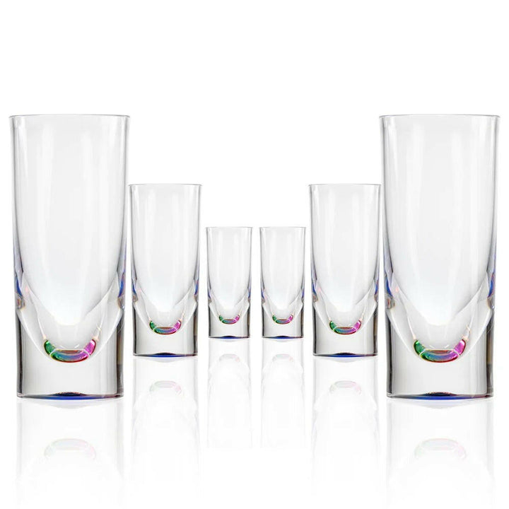 Teardrop 14 oz. Rainbow Acrylic Tall Tumbler | Artisans.