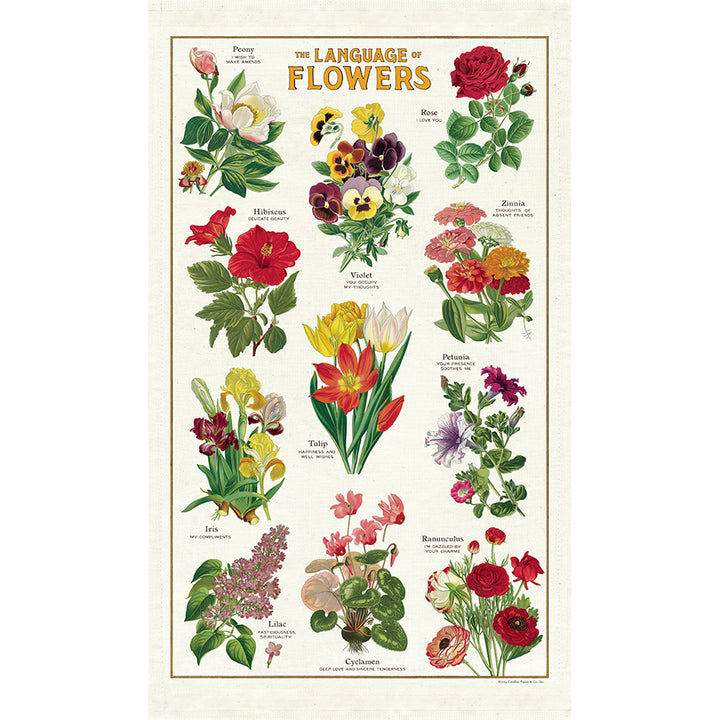 Cavallini Tea Towel