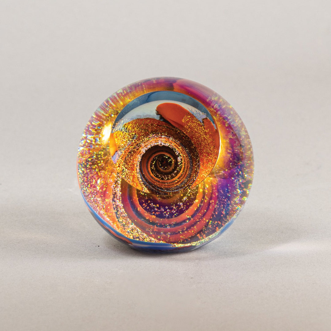 Galaxy Glass Paperweights