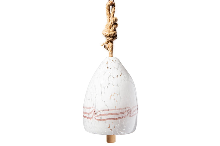 Hand Blown Art Glass Bell Chime | Artisans.
