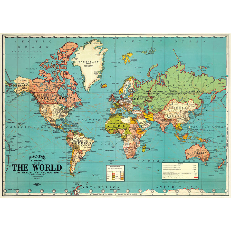 Cavallini Vintage Poster &amp; Frame Kit Collection