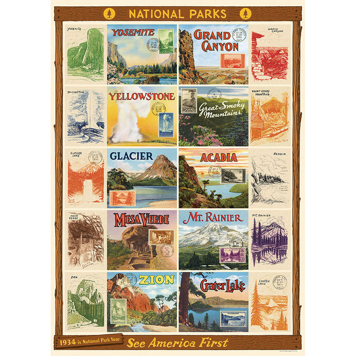 Cavallini Vintage Poster &amp; Frame Kit Collection