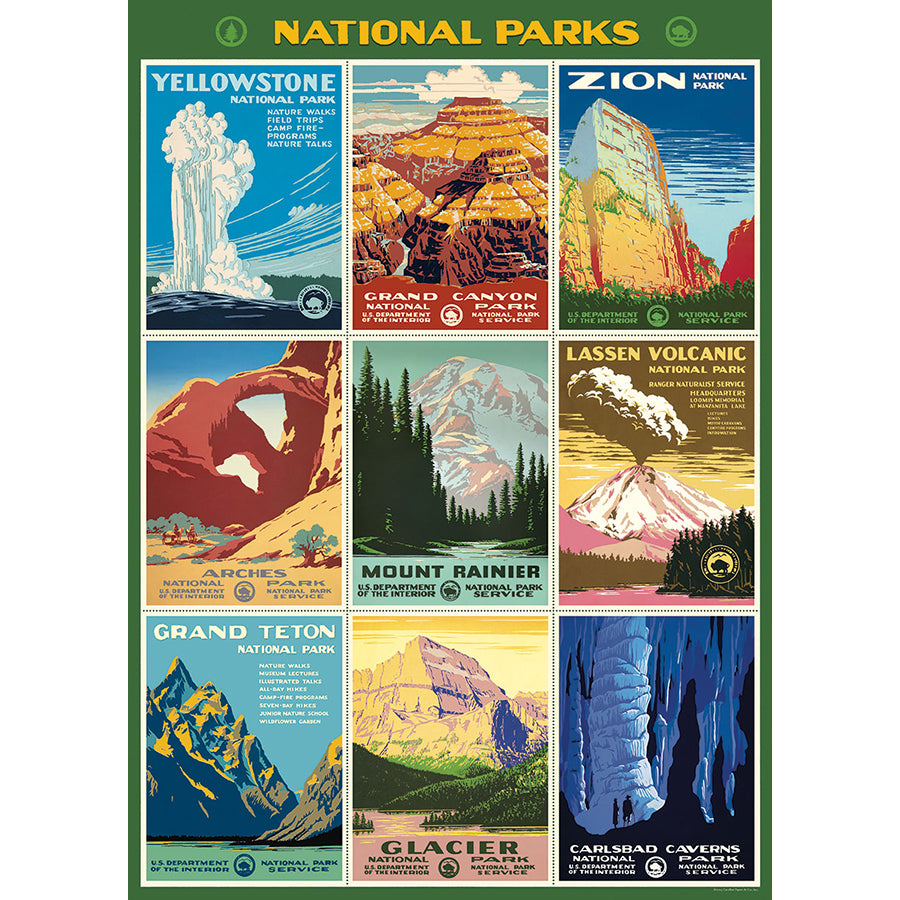 Cavallini Vintage Poster &amp; Frame Kit Collection